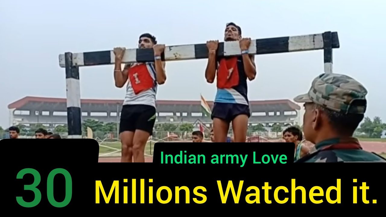 Army Physical Fitness Test | कैसे लगाएं #PullUps #ChinUps | #Army_Beam | #agniveer