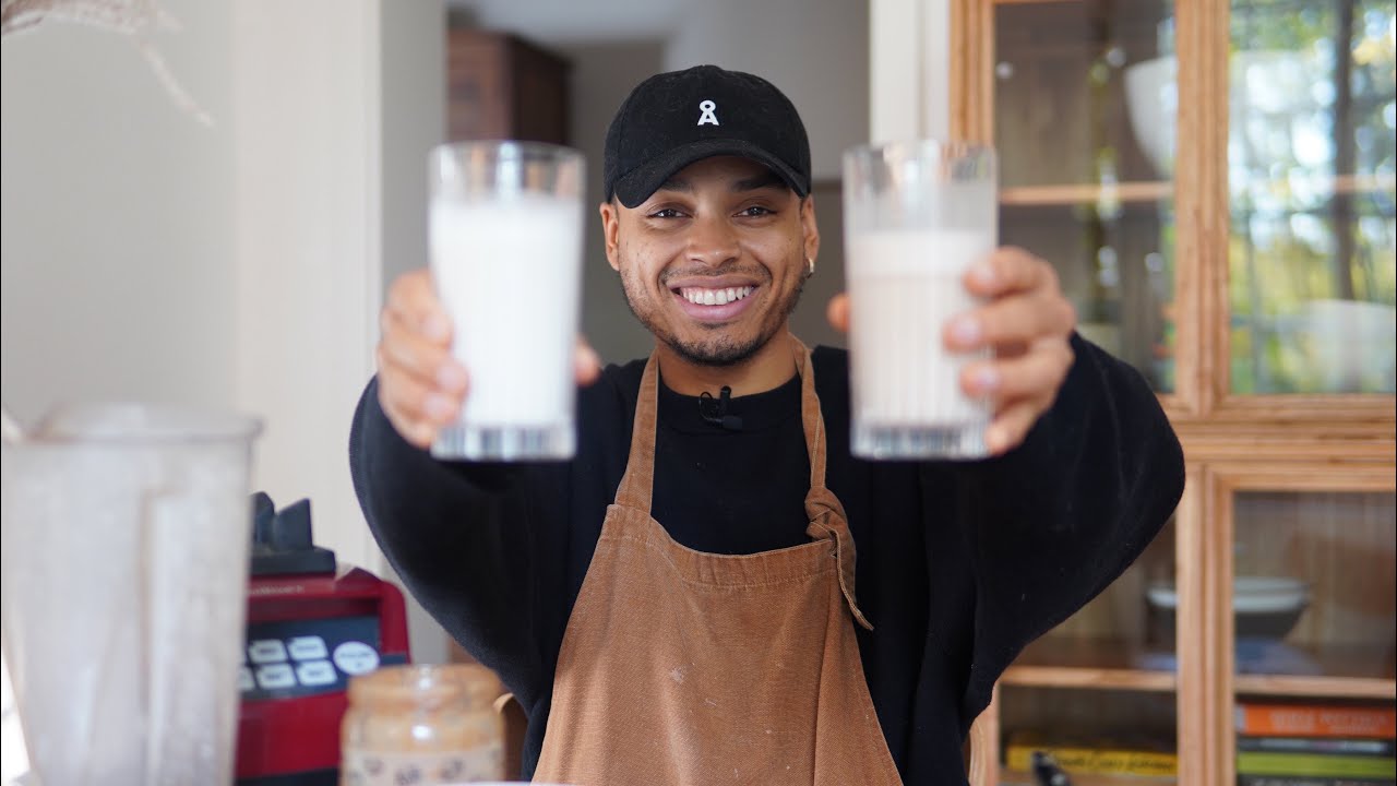 So mache ich meine Pflanzenmilch täglich selbst. » 2 Min. Zubereitung