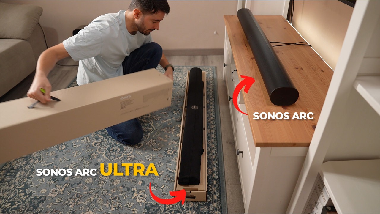Mejor que ir al cine: Barra de Sonido Sonos Arc Ultra vs Sonos Arc