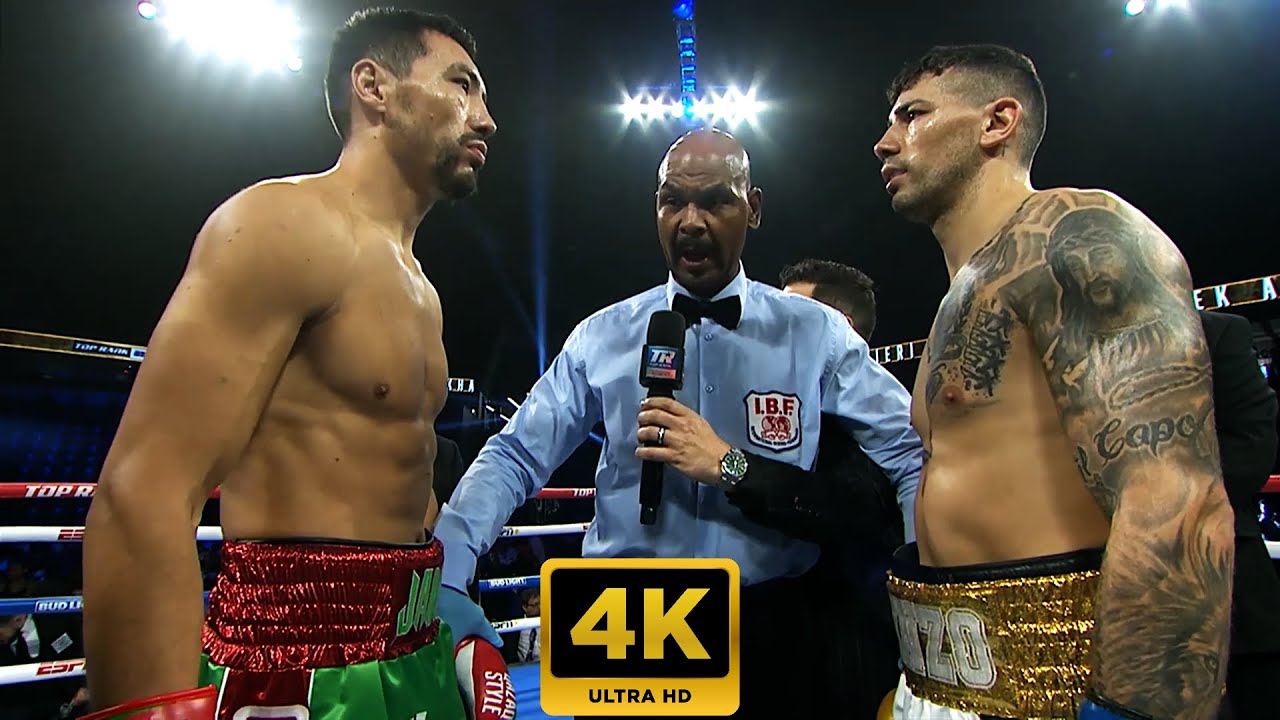 Vincenzo Gualtieri (GERMANY) VS. Janibek Alimkhanuly (KAZAKHSTAN) - 4K     #boxing #sports
