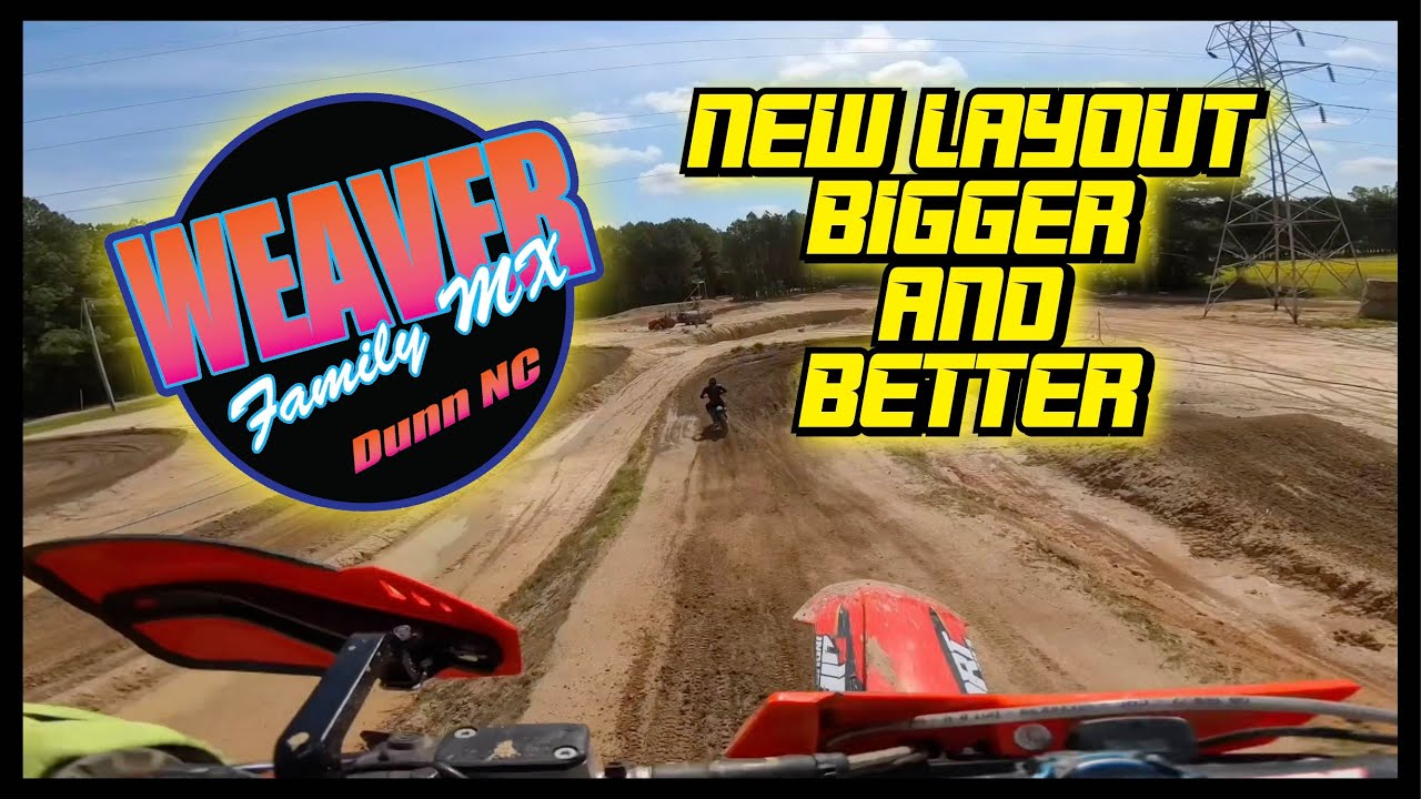 NEW Track Layout BIGGER Jumps!!!! - Weaver Family MX Club Track Preview and Review