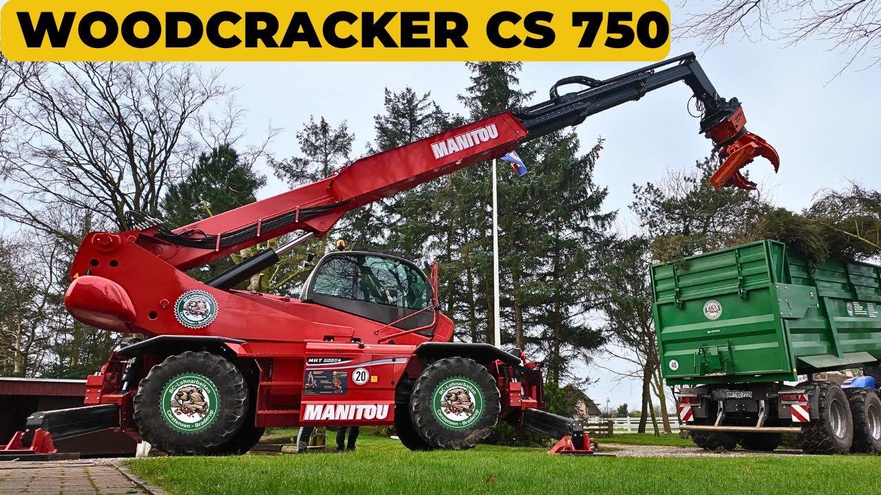 Baumfällung mit dem Woodcracker CS750