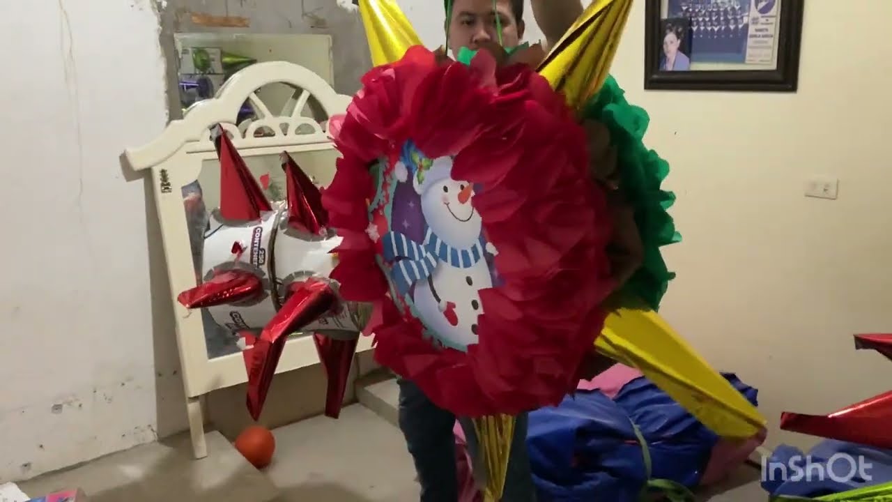 Así se fabrican diferentes tipos de piñatas en un día✨#piñatas #losmochis #fiestas #posadas