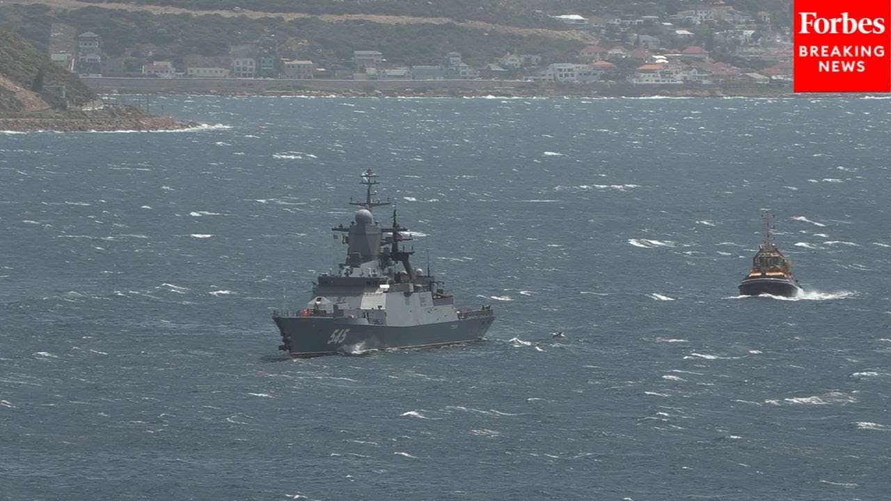 RAW VIDEO: China, Russia, And Iran Conduct Naval Drills Near Cape Town, South Africa