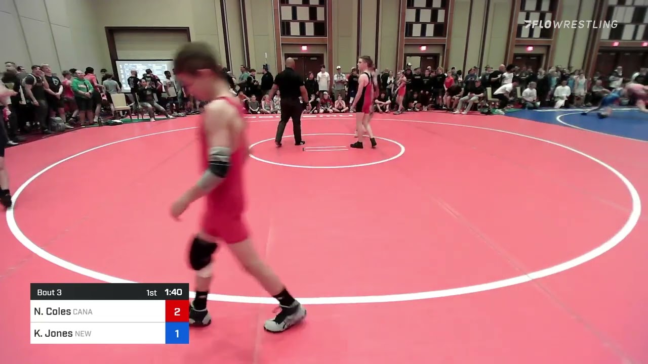 132 Kg Round Of 64 - Niko Coles, Canada Vs Koray Kage Jones, New Jersey 1e7c
