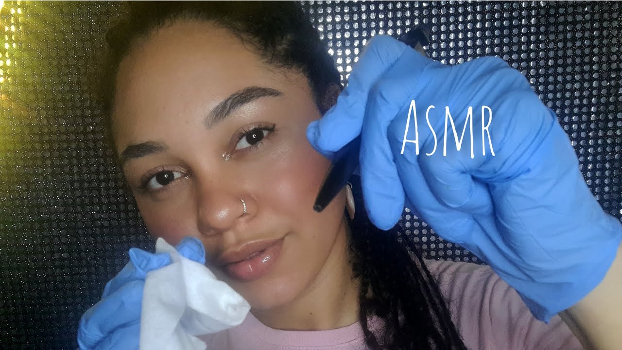 ASMR getting your first tattoo Tatuando você pela primeira vez