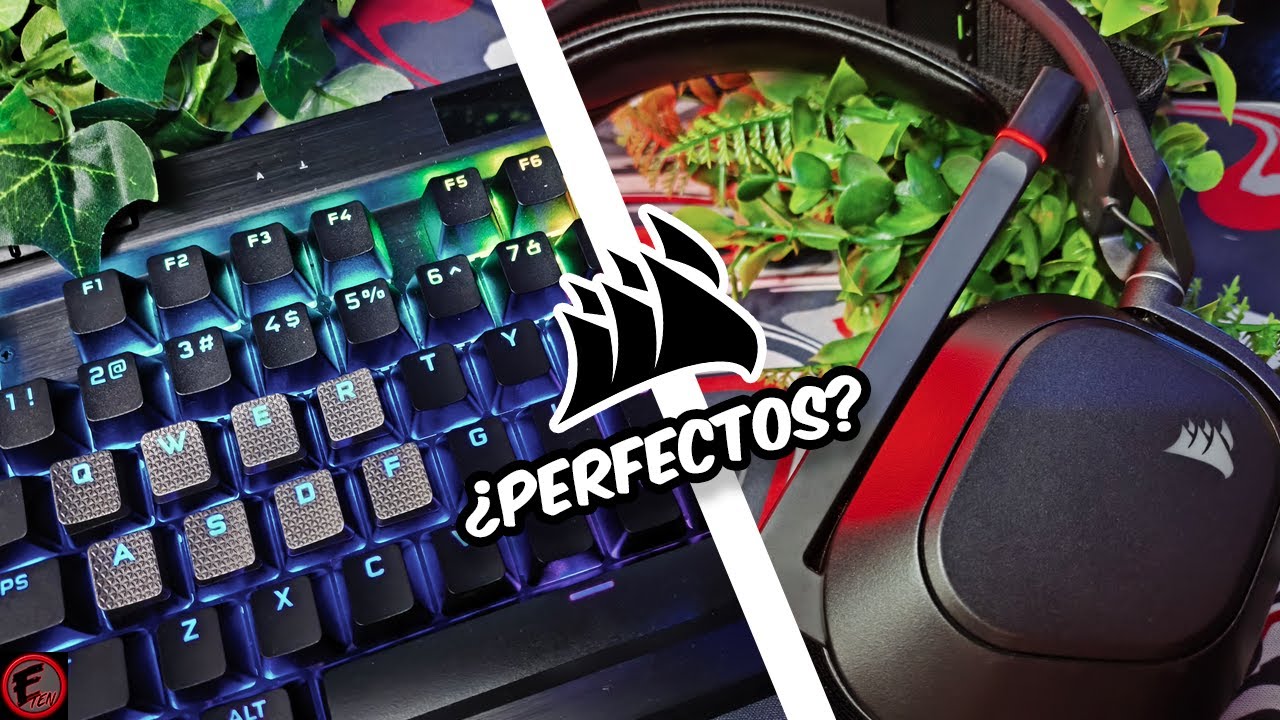 Periféricos Corsair son CASI PERFECTOS ft. HS80 MAX  y K70 RGB Tkl