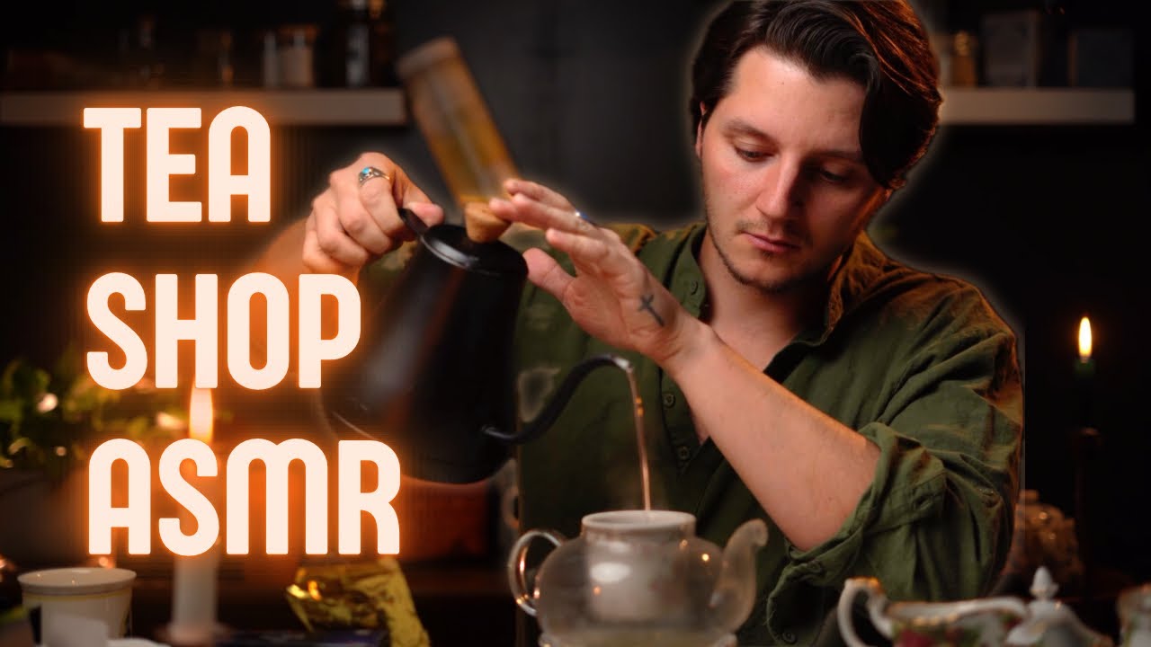 ASMR Tea Shop Roleplay | Rare Sri Lankan Tea Tasting (1 Hour, Ear to Ear, Whispered)