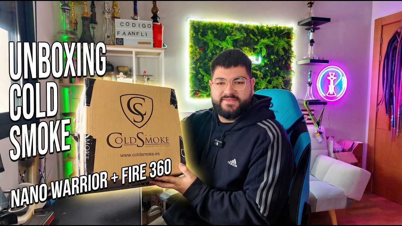 UNBOXING Cold Smoke | ¿La mejor cachimba mini por menos de 50€? Primeras impresiones