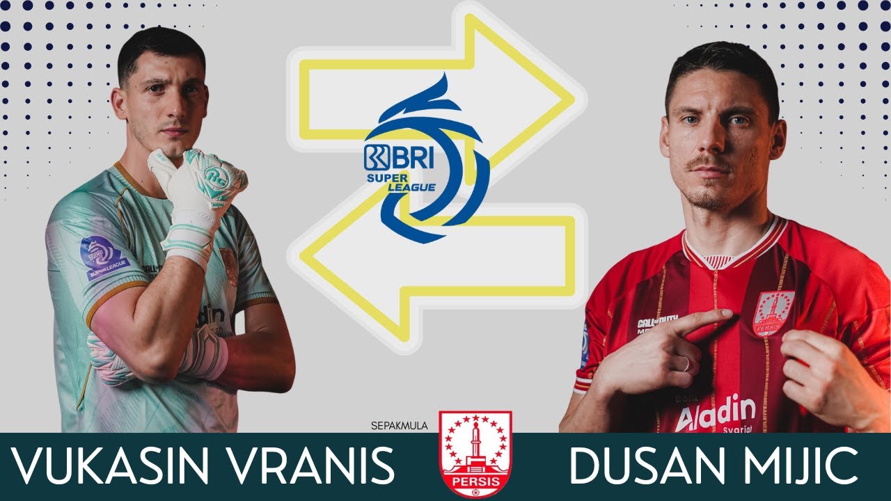 VUKASIN VRANIS & DUSAN MIJIC PEMAIN ASING BARU PERSIS SOLO