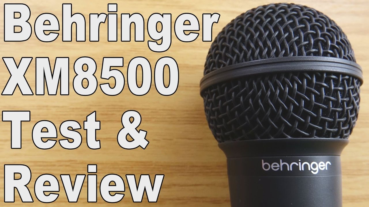 Обзор Behringer Ultravoice XM8500 и тест аудиодиалогов