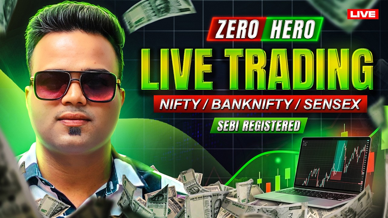 LIVE NIFTY Trading | SENSEX, BANKNIFTY 24TH JULY 2026 | SEBI RA #livetrading #nifty