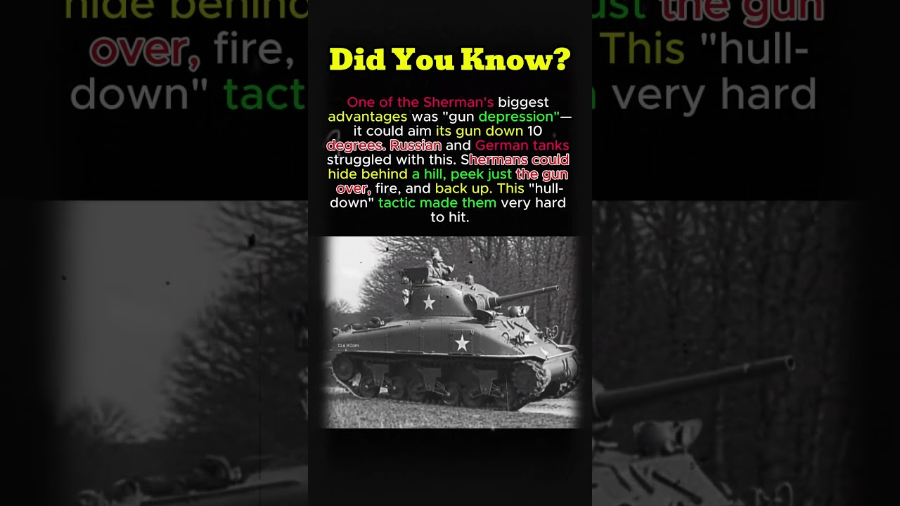 The Sherman’s Hidden Tactical Advantage 📉