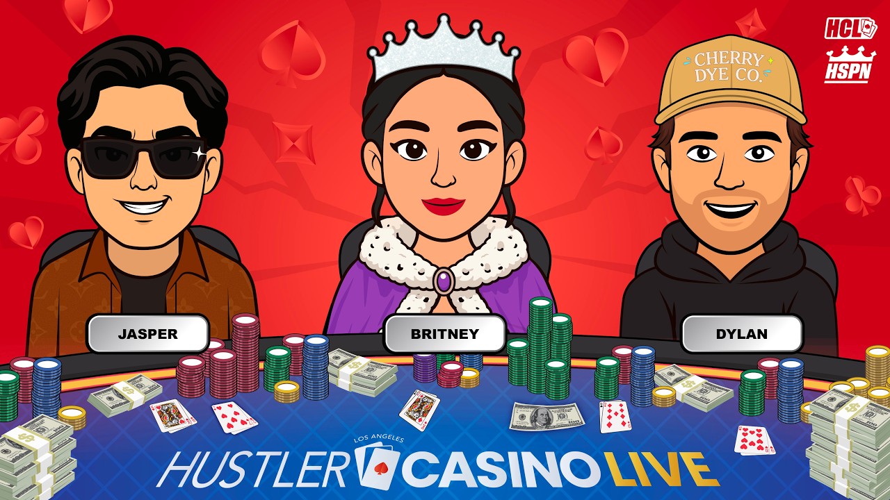Britney, Jasper & Dylan Flashner Play HIGH STAKES $100/200 Commentary by Charlie Wilmoth