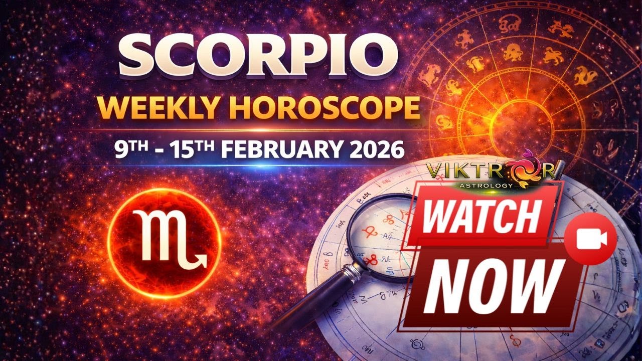 Scorpio | Weekly Horoscope 9th - 15th February 2026