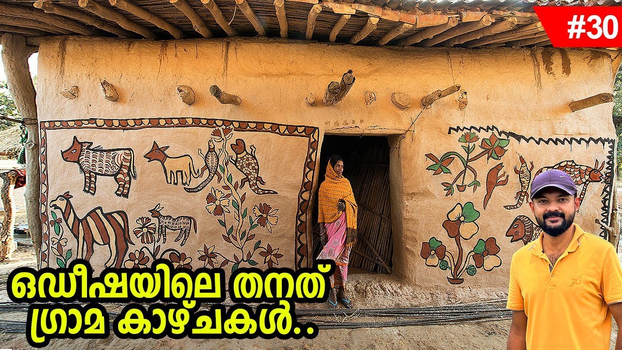 Ep #30 | നമ്മൾ ഇതുവരെ കാണാത്ത ഒഡീഷയിലെ തനത് വീടുകളും  അവരുടെ ജീവിത രീതികളും... Odisha village