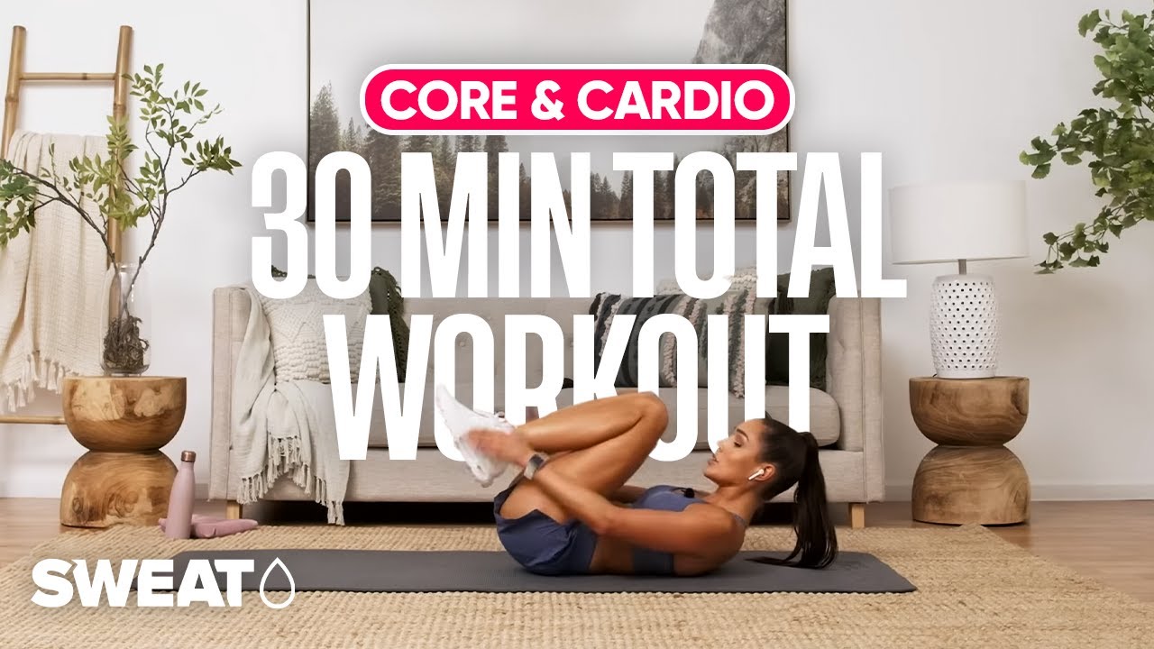 Total Core and Cardio: 30-Minute Workout with Kayla Itsines 😮‍💨