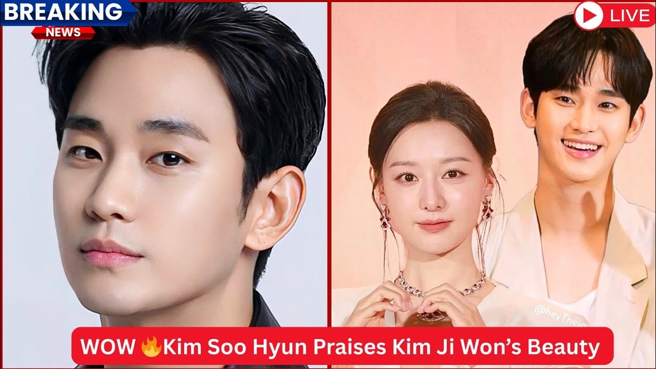 Kim Ji Won’s agency has issued an official statement regarding Kim Soo Hyun’s praise of her beauty!