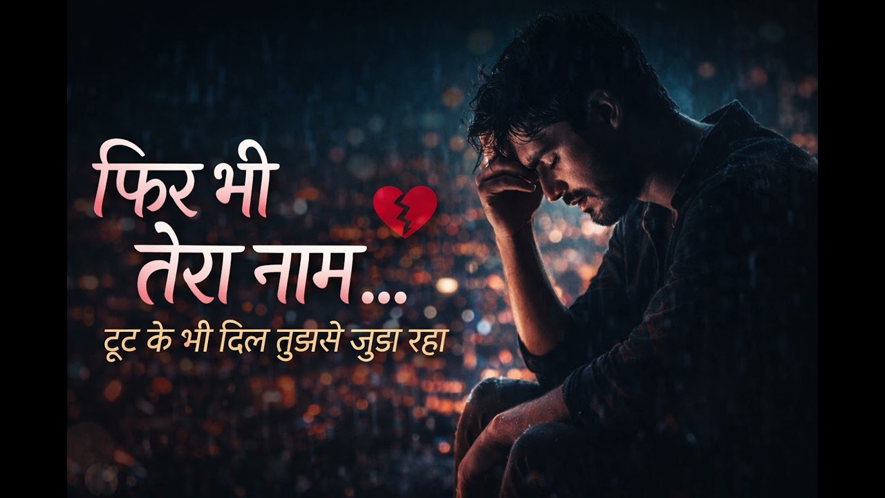 ફિર ભી તેરા નામ | Emotional Hindi Song | Heart Touching Love Song 2026