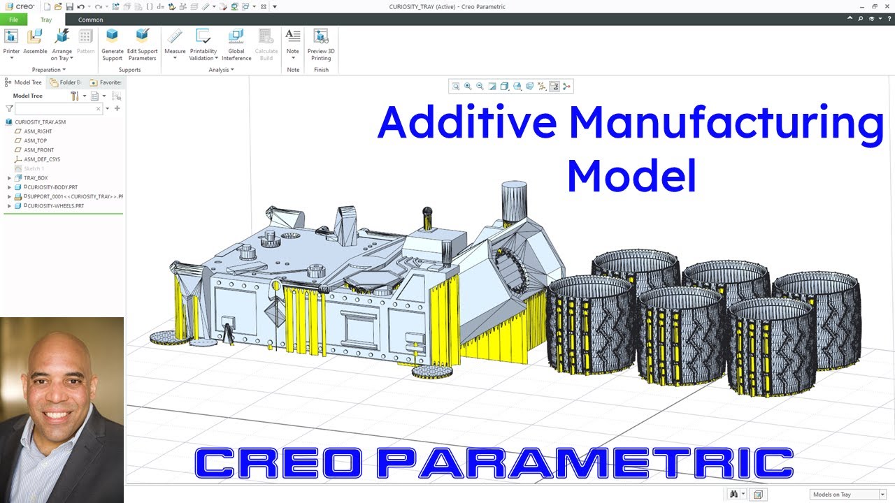 Creo Parametric - Additive Manufacturing Model