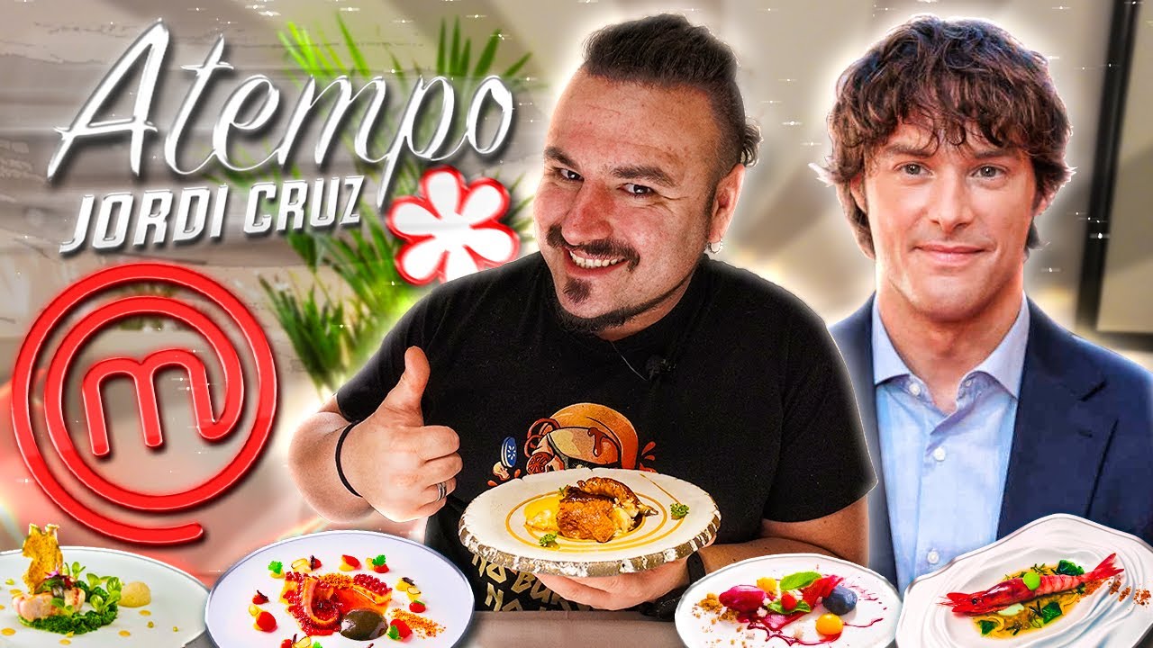 Probando el RESTAURANTE DE JORDI CRUZ de MASTERCHEF ¿Vale la pena pagar 150€? 🤑