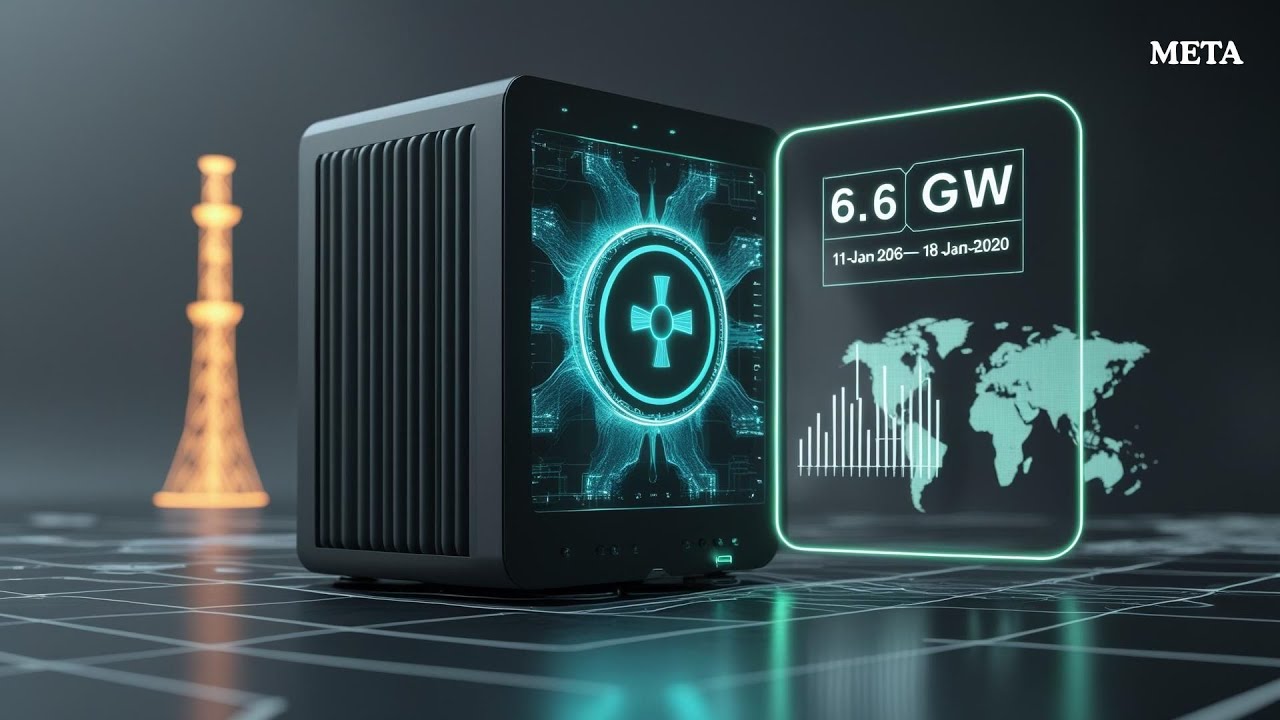 Meta Compute: 6.6GW Nuclear Plan & 1.5k Labs Cut.