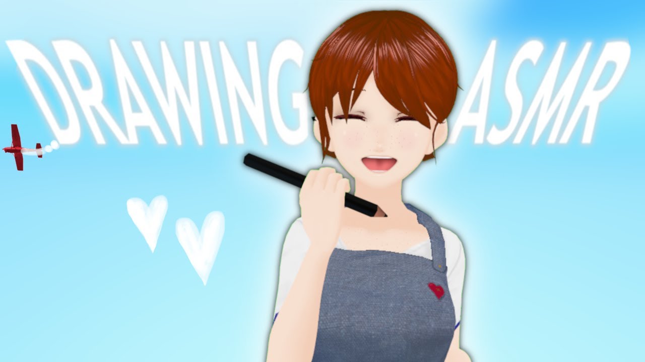 VR ASMR Drawing on Your Face | Pencil Sounds [no talking] [binaural]