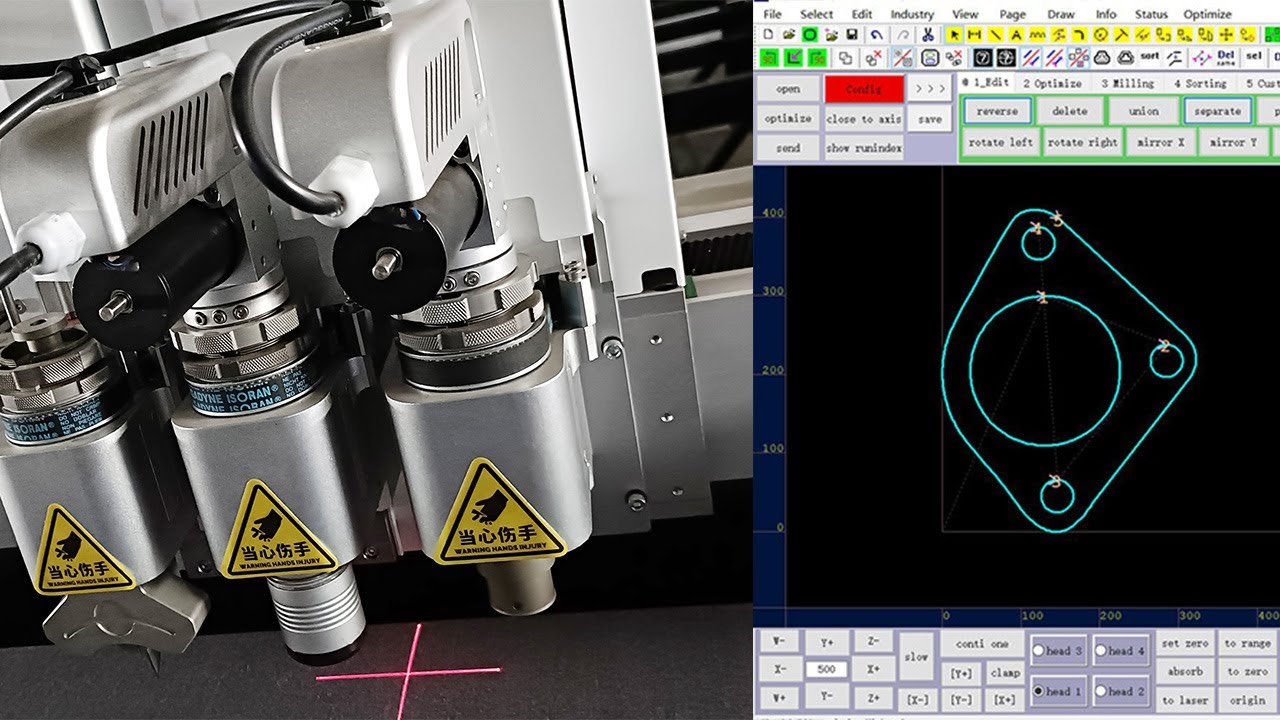 How to Operate the Software of AMOR Oscillating Knife Cutting Machine