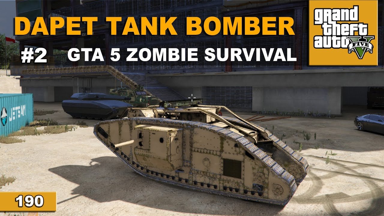 GTA 5 ZOMBIE SURVIVAL - GEREBEK MARKAS BEGAL #190