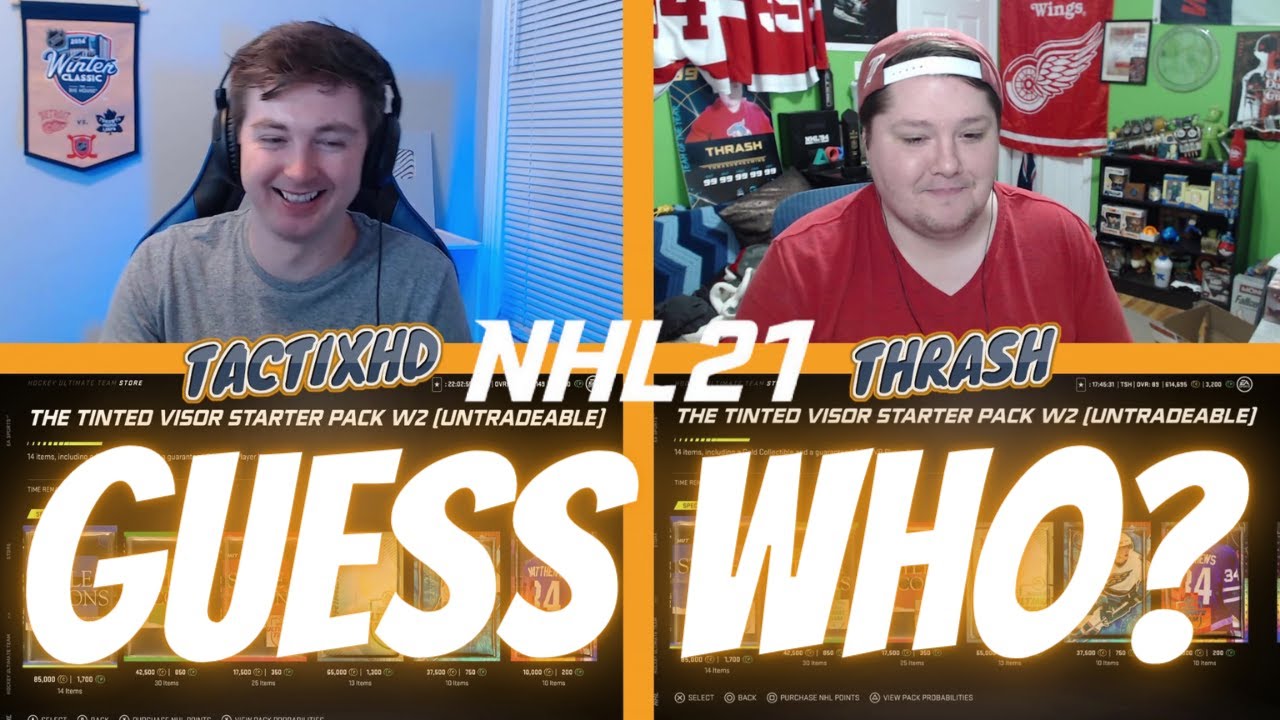 NEW GUESS WHO WITH @TacTixHD ! - NHL 21