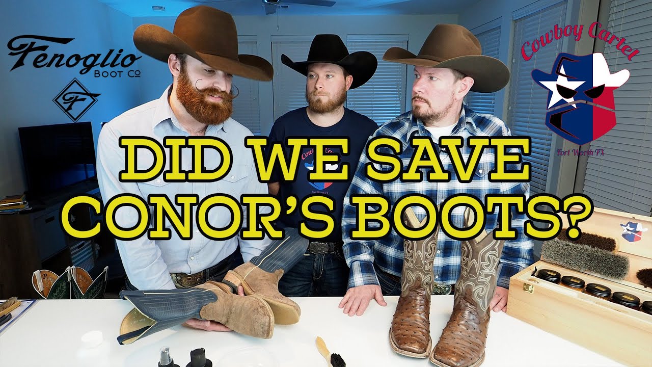 Dirty Boots Rescue: Fenoglio's Pro Tips for Boot Care with Cowboy Cartel