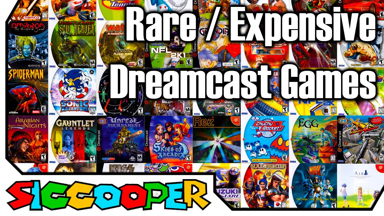 Ep. 2 - The Rarest & Most Expensive Sega Dreamcast Games | SicCooper