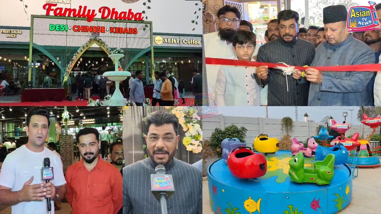 Grand Opening Of Meraj's Family Dhaba Desi-Chinese-Kebabs at Srisailam Road Hyderabad