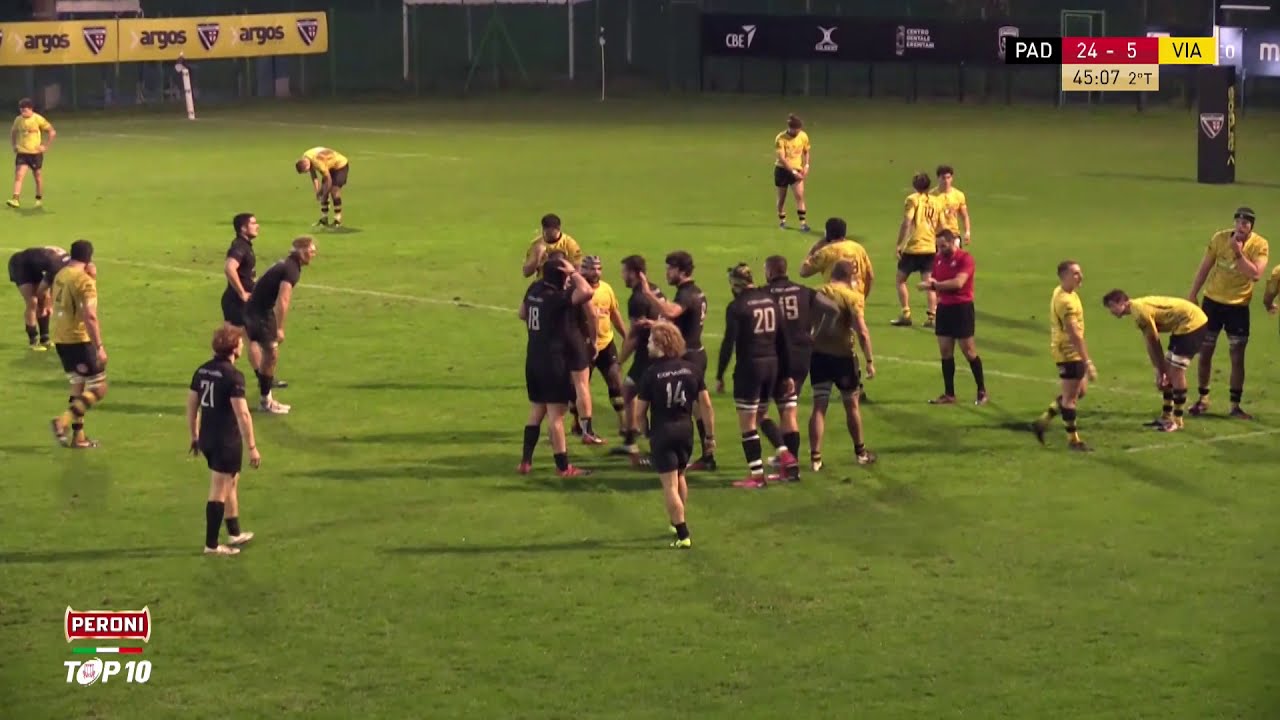 Highlights  Argos Petrarca Padova - Rugby Viadana 1970 24-5  TOP10 2020/21 Giornata 05