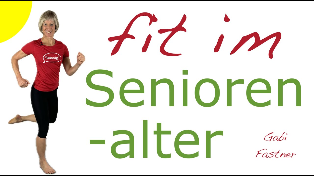 🍒 20 min. fit im Seniorenalter | aktiv-Gymnastik ohne Ger&auml;te, im Stehen