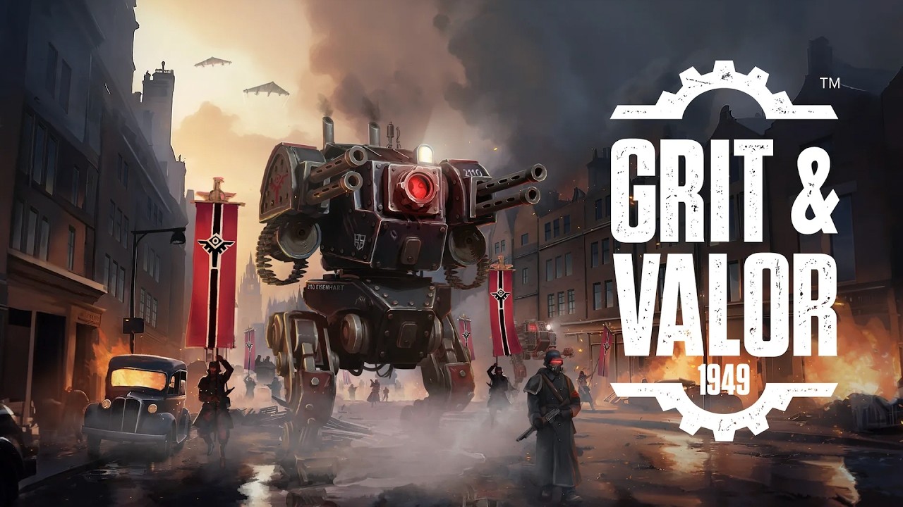 Mechy podczas drugiej wojny światowej - noice! - Grit and Valor - 1949 Demo odc.1 #1