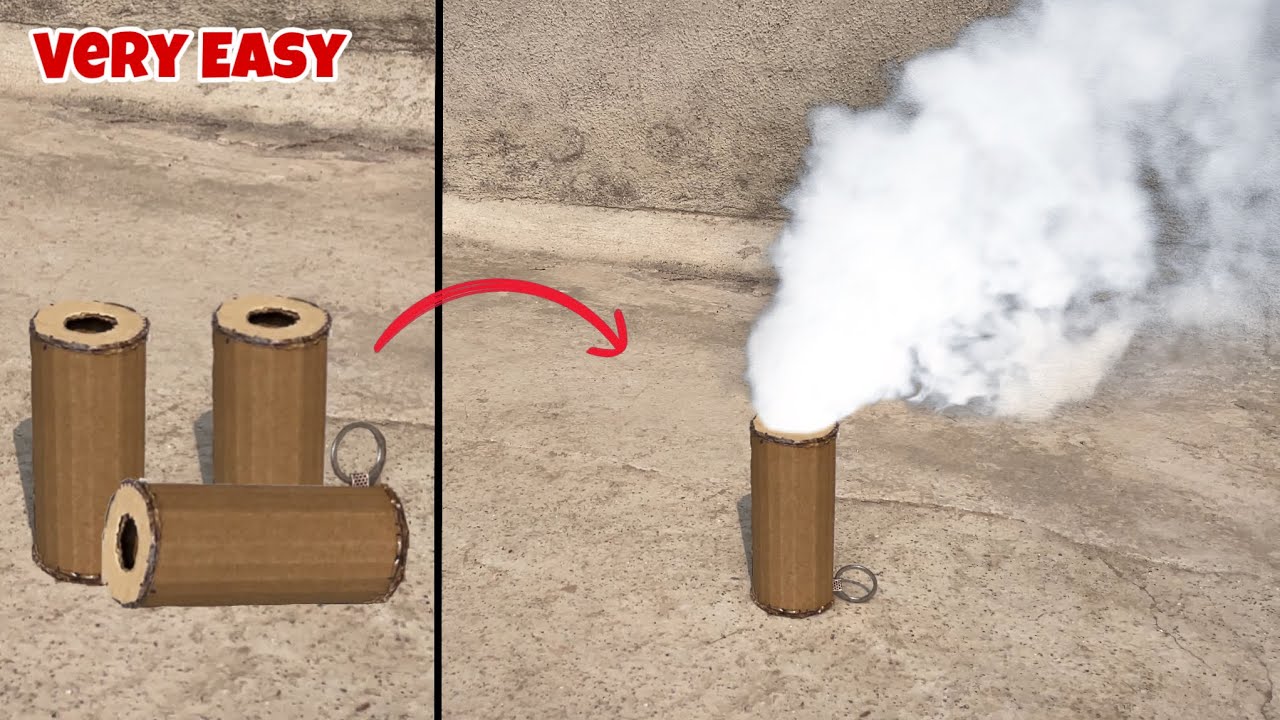 How To Make Easy & Simple Smoke Bomb At Home - Save 10$ - Final Giveaway