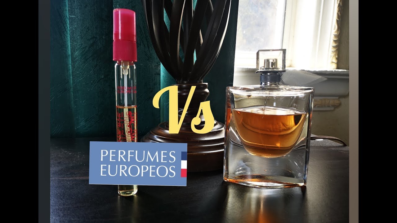 La Vie Est Belle VS perfumes europeos