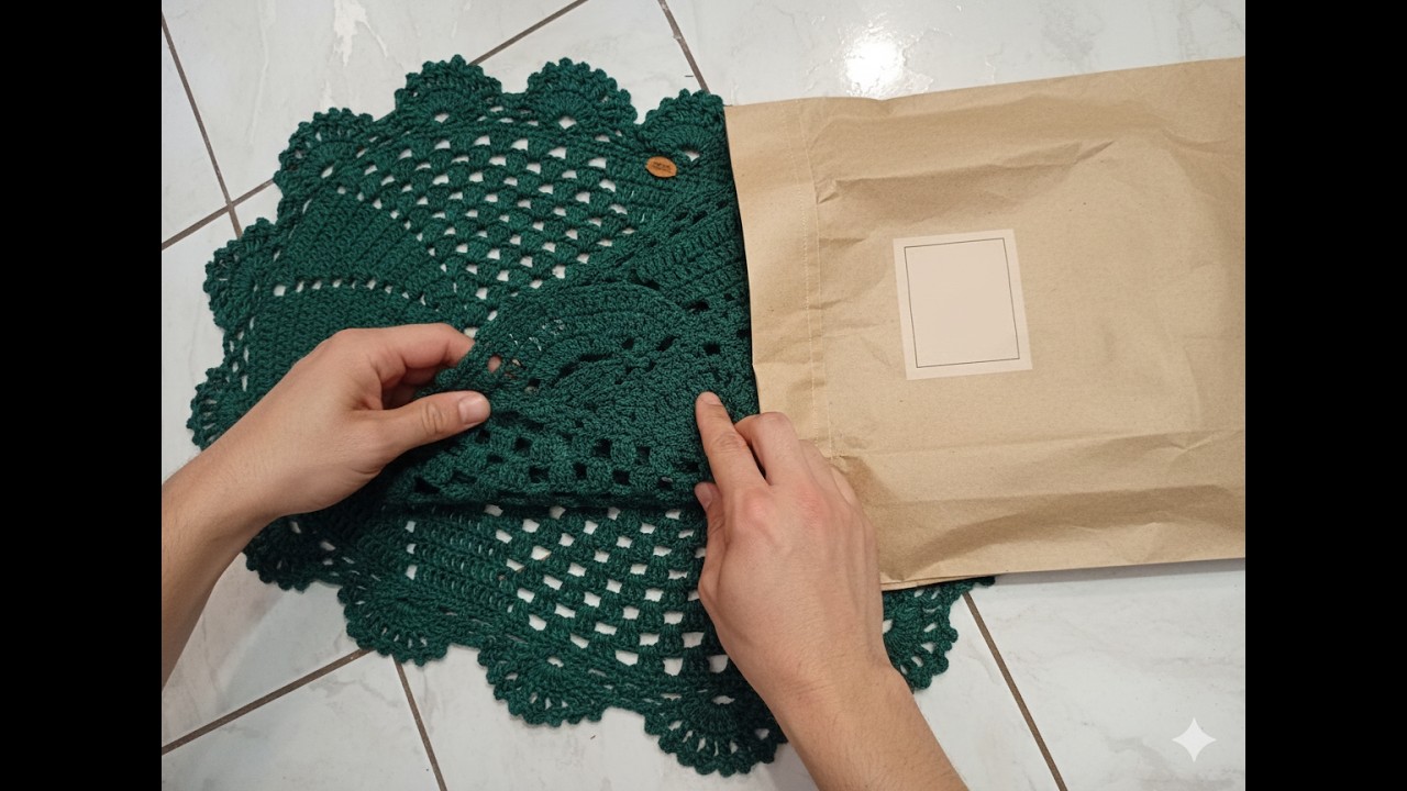 Tapete Vende vende vamos Crochetar ao vivo ‼️ @Vitrinedocroche