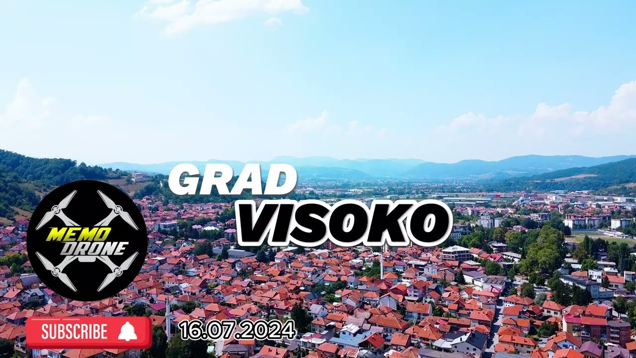 Grad Visoko 4K- 16.07.2024 by memo drone