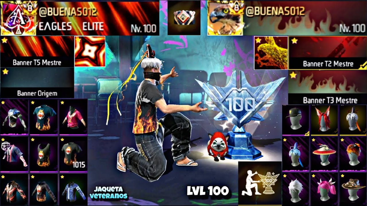 CONTA RARA LEVEL 100 PRIMEIROS PASSES MESTRES S2 S3 S4 S5 S7