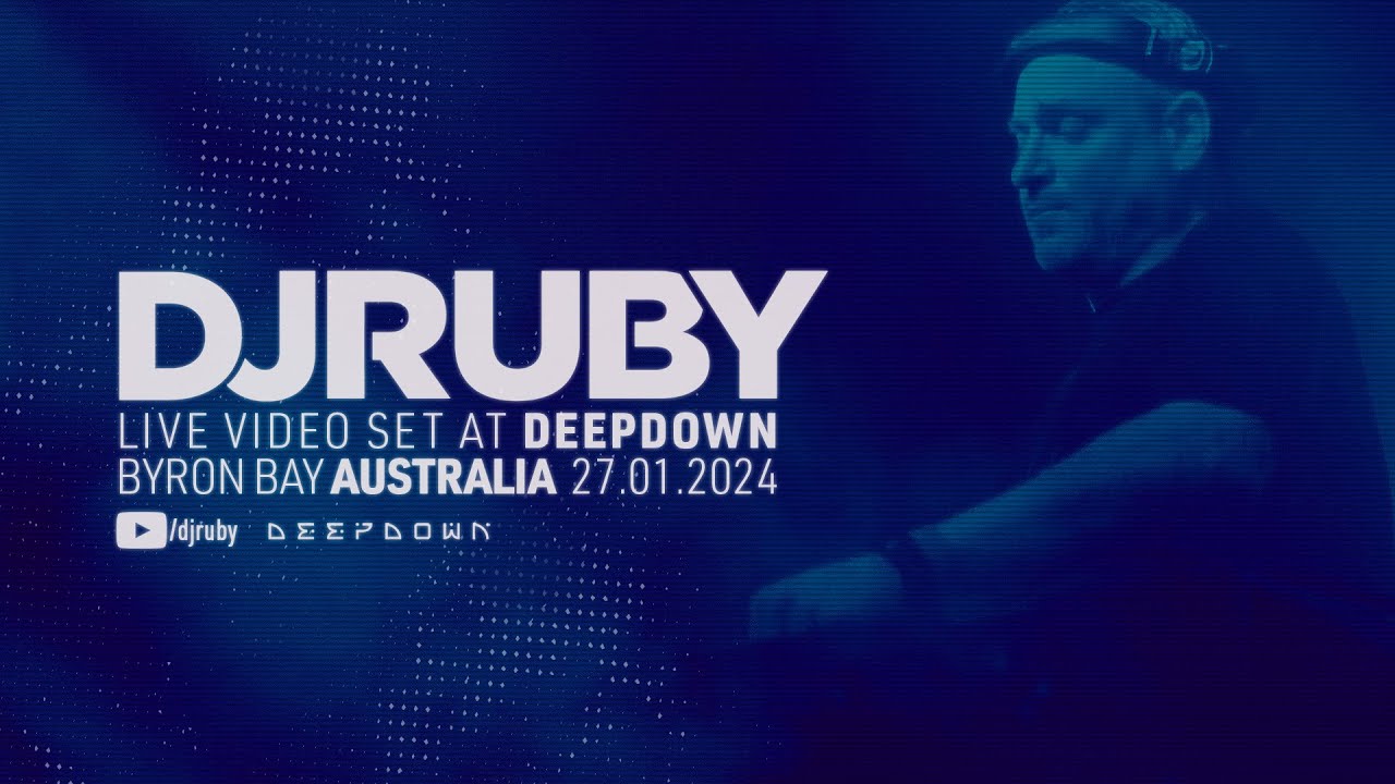 DJ Ruby at Deepdown | Byron Bay Australia 27.01.24 | Progressive House | Video DJ Set