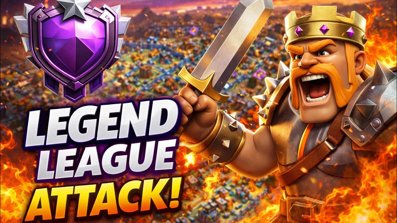 TH 18 Legend League Attack January Day 7 Clash of Clans 