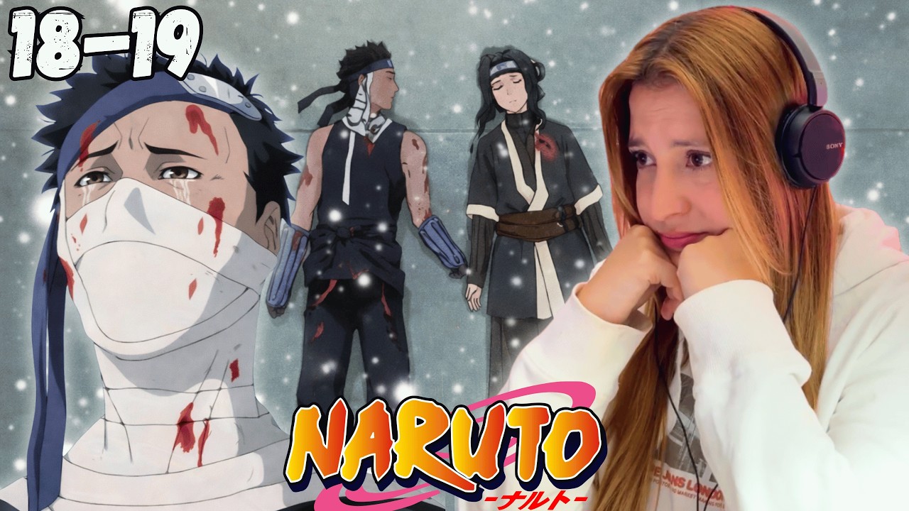 AL FINAL SI TENÍA CORAZÓN🥺💔 ADIÓS ZABUZA Y HAKU - Reacciono por primera vez a NARUTO Capitulo 18-19