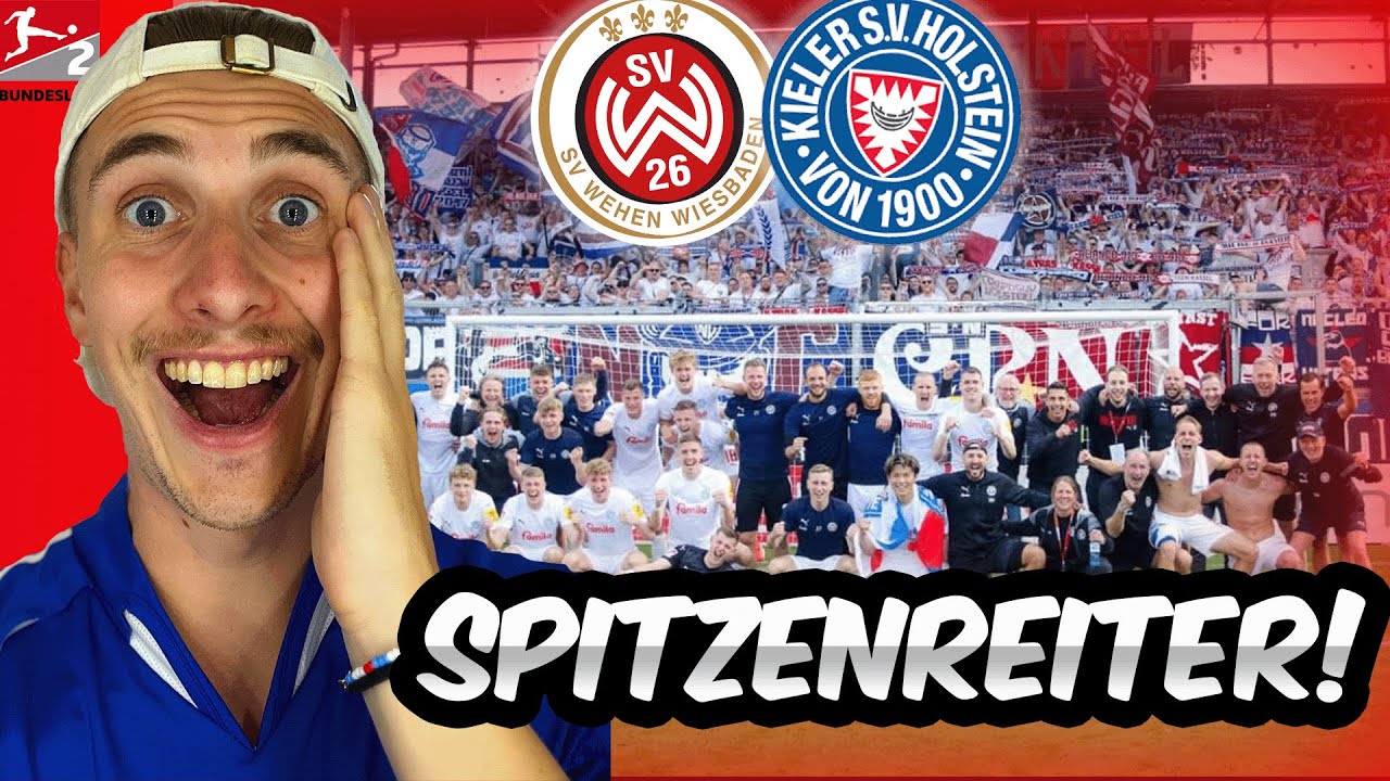 RIESEN SCHRITT RICHTUNG AUFSTIEG💙🤍❤️ WIESBADEN - HOLSTEIN KIEL STADIONVLOG😍 Becker - Maschine🚀🤯