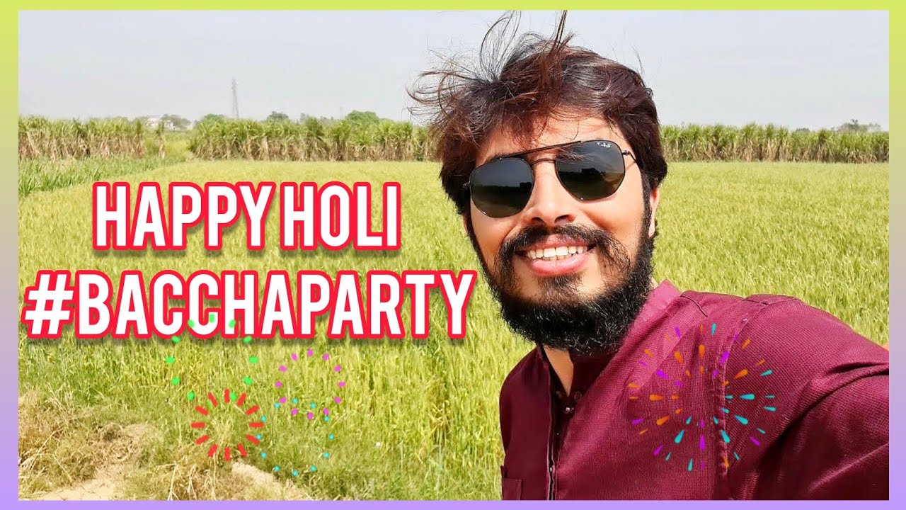 HAPPY HOLI #BACCHAPARTY @adhyayanmantraconnected  #ROHITVAIDWAN