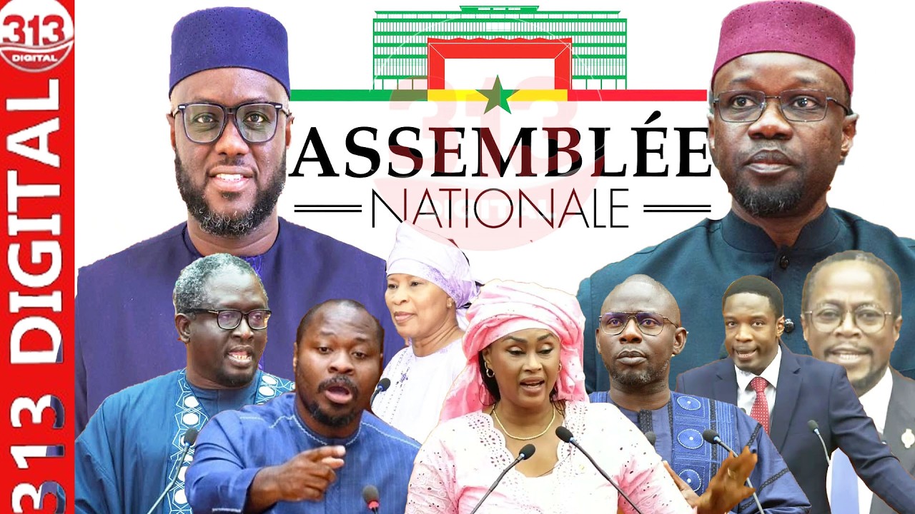 🔴Direct Assemblée Nationale : Le PM Sonko face aux députés