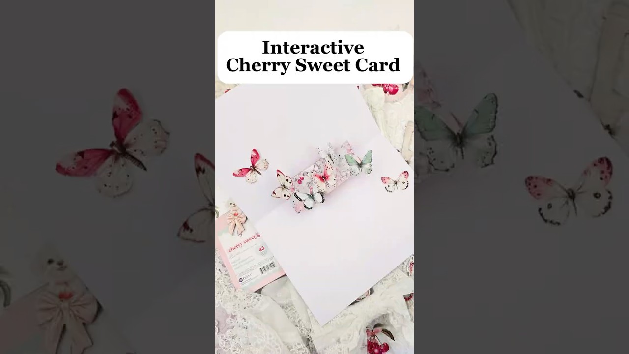 You NEED to Try This Shaker + Pop-Up Combo! Prima Cherry Sweet Collection papercraft #cardmaking