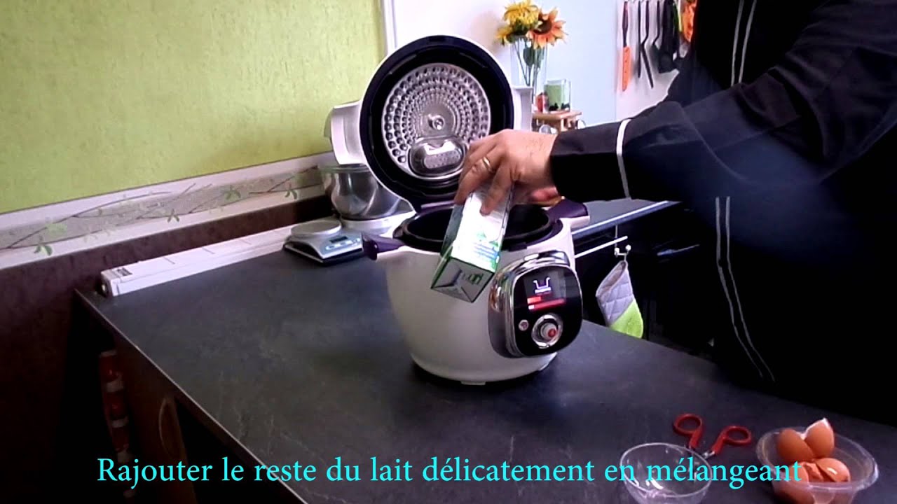 Crème chocolat au Cookéo 