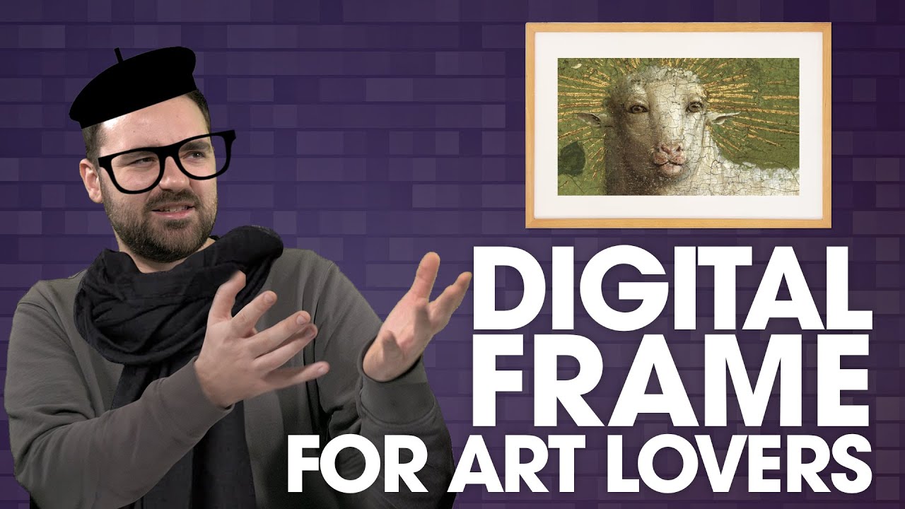 This Fancy Digital Art Frame Wants to Fight Your Paintings | TNW Plugged
